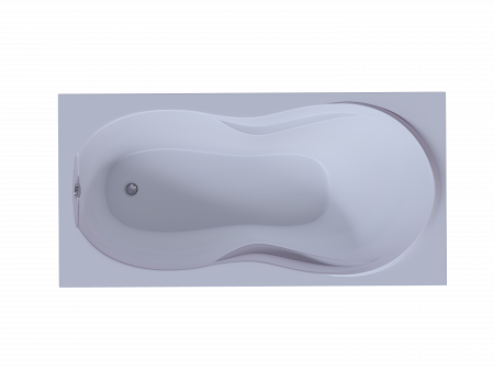 Акриловая ванна Aquatek Мартиника 180x90 см пустая с фр.экр. слив слева