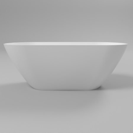 Ванна WHITECROSS Coral X 170x77 (белый глянец) иск. камень