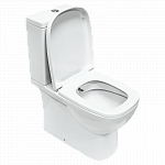 Унитаз Sanita Luxe Quadro с биде QDRSLCC01040522B с бачком и тонким сиденьем микролифт