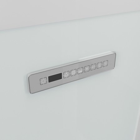 Душевая кабина Grossman GR-121 90x90x225 профиль белый, стекло прозрачное