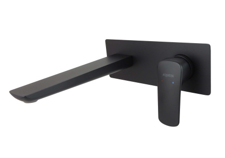 Смеситель для раковины Aquatek Вега AQ1013MB черный матовый