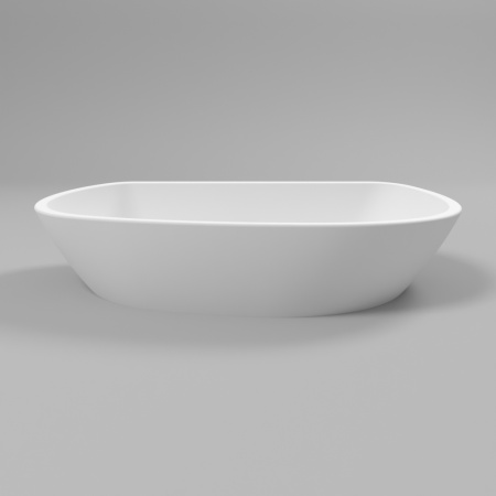 Умывальник WHITECROSS Ametrine 60x37 (белый мат) иск. камень