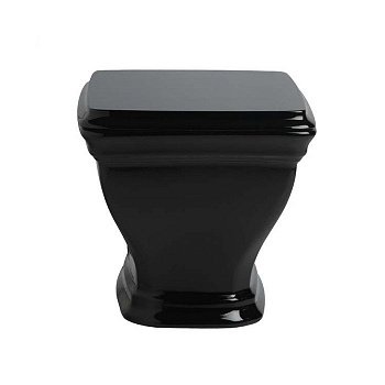 Унитаз подвесной ArtCeram Civitas CIV001 03;00 черный, без сиденья