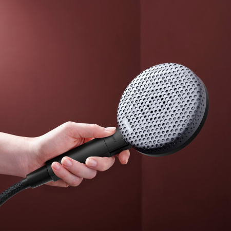 Душевая стойка Hansgrohe Raindance Alive Q 24580670 черный матовый