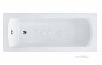 Акриловая ванна Santek Монако 160х70 прямоугольная белая 1WH111977