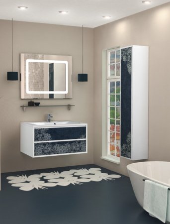 Тумба для комплекта Акватон Римини 100 белая