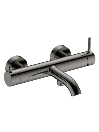 Смеситель для ванны AQUAme Siena AQM6212GM вороненая сталь