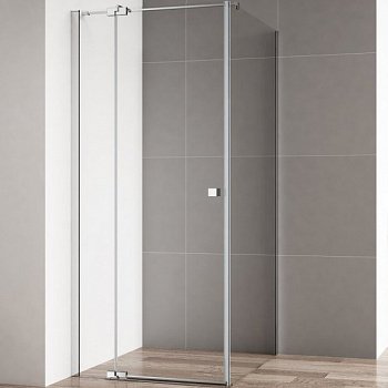 Душевой уголок Cezares Valvola АH-1 80x100 профиль Хром стекло прозрачное
