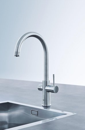 Смеситель для кухни Grohe Blue Home 31455DC0 суперсталь