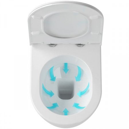 Унитаз Ravak Uni Chrome X01516 подвесной без сиденья