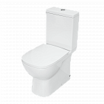 Унитаз Sanita Luxe Quadro DM Slim QDRSLCC01151022 с бачком и тонким сиденьем микролифт