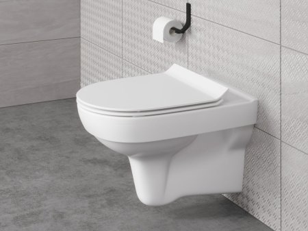 Унитаз подвесной Cersanit City S-MZ-CITY-COn-S-DL-w белый, с сиденьем микролифт