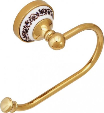 Держатель туалетной бумаги Fixsen Bogema Gold FX-78510AG Золото Белый