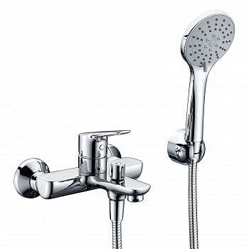 Смеситель для ванны с душем WasserKraft Lippe 4501 хром