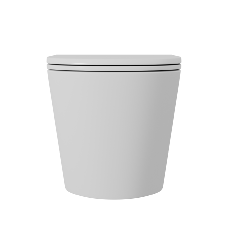 Унитаз подвесной D&K Venice DT1026016 белый, с сиденьем микролифт