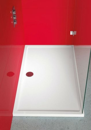 Акриловый поддон для душа Riho Davos 271 DA71 80x90x5 Белый без антискользящего покрытия