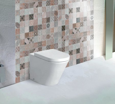 Унитаз приставной Grossman Modern GR-PR3011 белый, с сиденьем микролифт