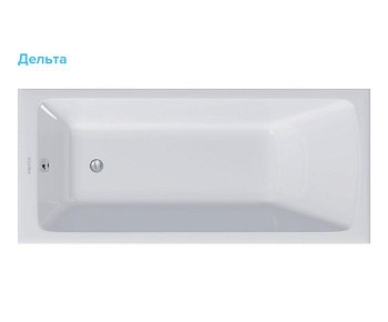 Чугунная ванна Aquatek ДЕЛЬТА 180х80 AQ8980F-00 белый