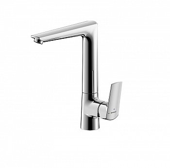 Смеситель для кухни Bravat Real F1173218CP-ENG хром