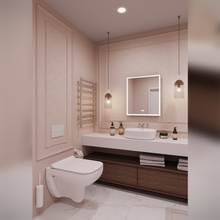 Унитаз подвесной Terminus Ното 04W50х35W, белый