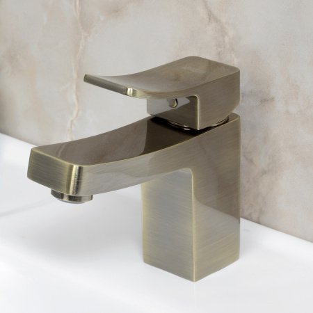 Смеситель для раковины WasserKraft Exter 1603 светлая бронза