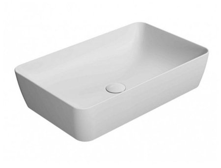 Раковина накладная 60см GSI Sand 903611 белая