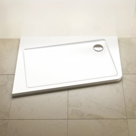 Душевой поддон из искусственного камня Ravak 10° Asymetric Pro 120x90 L Белый