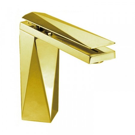 Смеситель для раковины Bravat Diamond F118102G-2-ENG золото
