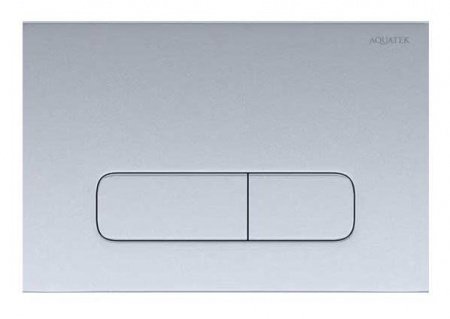 Кнопка смыва для унитазов Aquatek KDI-0000014 хром матовый