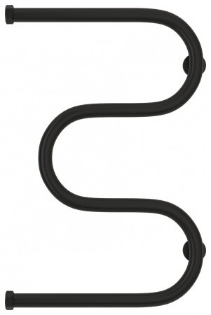 Полотенцесушитель водяной Сунержа М-образный 60х40 черный матовый