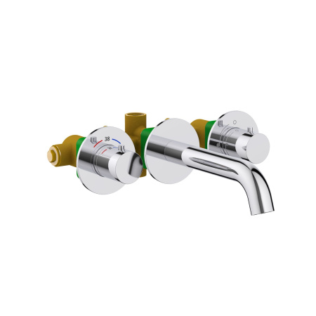 Смеситель для раковины на 3 отверстия Timo Saona 2381/00SM хром