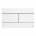 Кнопка смыва для унитазов OLI SLIM 659041 белый