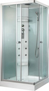 Душевая кабина Timo Lux TL-1504 L 110x85x230 профиль хром глянцевый, стекло прозрачное