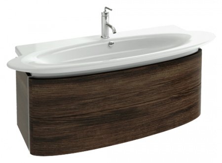 Тумба для комплекта Jacob Delafon Presquile 130 палисандр, 2 ящика