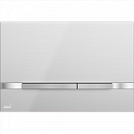 Кнопка смыва AlcaPlast Flat STRIPE-INOX алюминий матовый Кнопка смыва AlcaPlast Flat STRIPE-INOX алюминий матовый