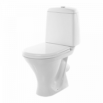 Унитаз Sanita Аттика эконом ATCSACC01090113 белый с бачком и стандартным сиденьем