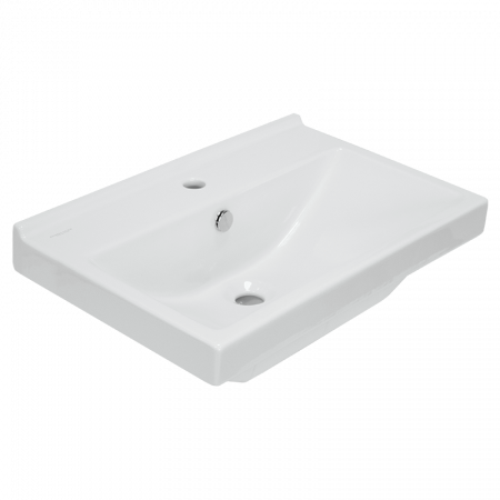 Раковина встраиваемая сверху 60см Sanita Luxe Fest FST60SLWB01 белый