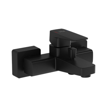 Смеситель для ванны с душем Vitra Root Square A4273736EXP черный матовый