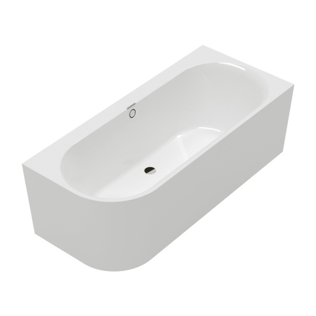 Квариловая ванна Villeroy & Boch Oberon 2.1 180х80 UBQ180OBN9CR00VD-01 белая, установка в правый угол