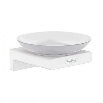 Мыльница Hansgrohe AddStories 41746700 белый матовый