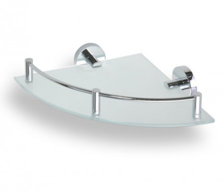 Полка стеклянная Bemeta Omega 104202162 Глянец