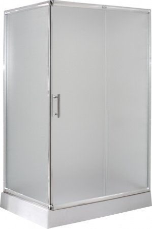 Душевой угол Esbano ES-8021 120x80x200 профиль хром, стекло матовое