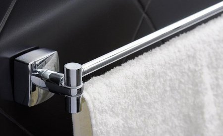 Держатель для полотенец Fixsen Kvadro FX-61302A Хром