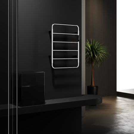 Полотенцесушитель электрический WONZON & WOGHAND WISMAR, Брашированный никель (WW-AL201-BR)