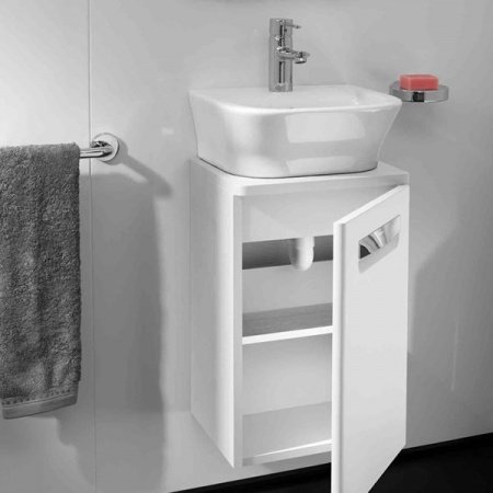 Раковина подвесная 40см Roca The Gap 327478000 белый