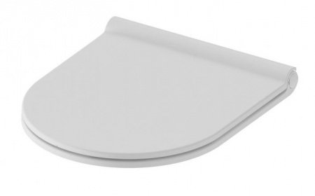 Крышка-сиденье Am.Pm Spirit Slim C707854WH с микролифтом, петли хром