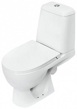 Унитаз-компакт Sanita Luxe Max DM MAXSLCC01040513 с бачком и сиденьем Микролифт