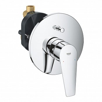 Смеситель для ванны с душем Grohe BauEdge New 29079001 хром