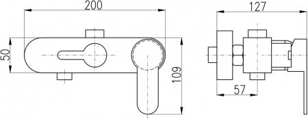 Душевая стойка Rav Slezak Zambezi ZA082.5/3