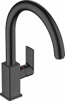 Смеситель для кухни Hansgrohe Vernis Shape 71871670 черный матовый